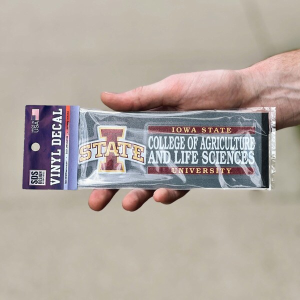 I-State College of Agriculture & Life Sciences Vinyl Decal (6 in X 2 in)